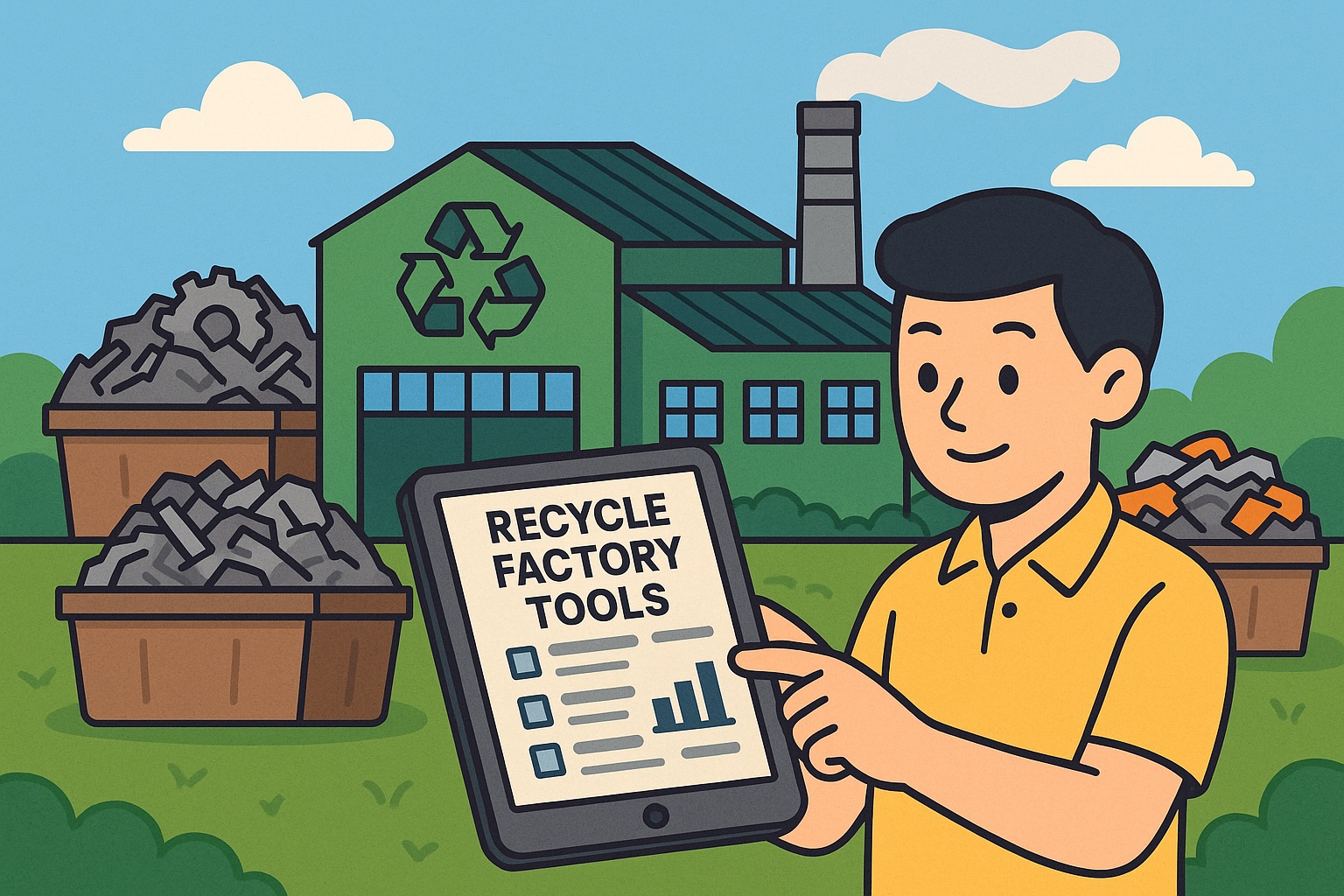 Recycle Factory Tools — リサイクル業務をもっとシンプルに - Simplico