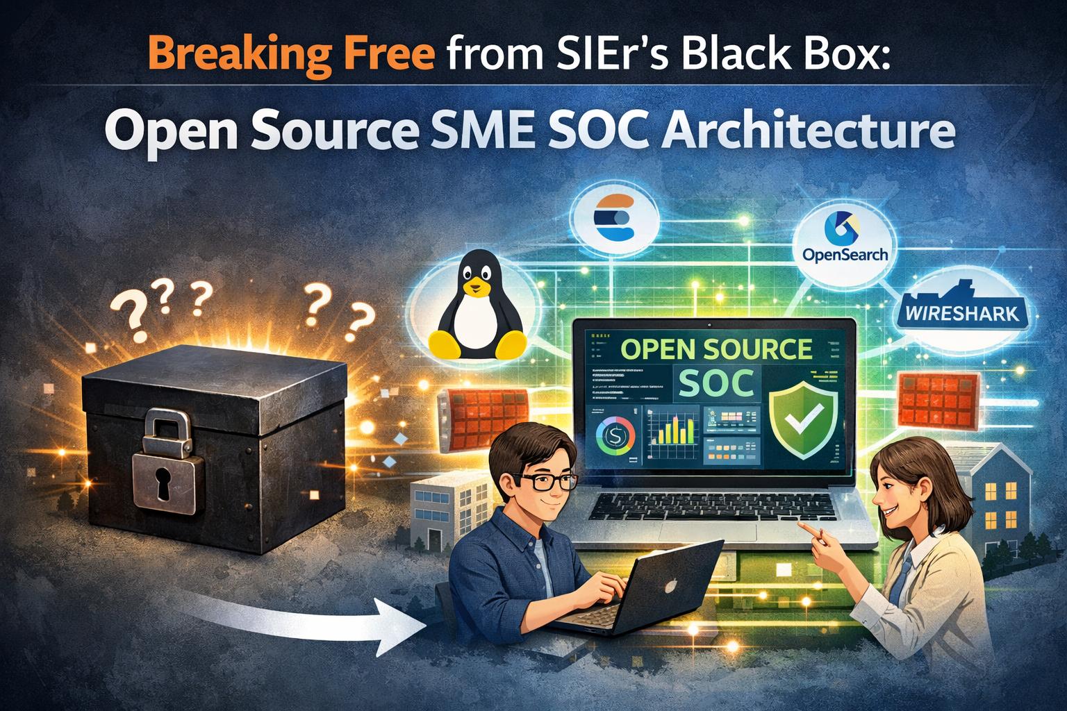 SIerのブラックボックスから脱却する：オープンソースで構築する中小企業向けSOCアーキテクチャ - Simplico