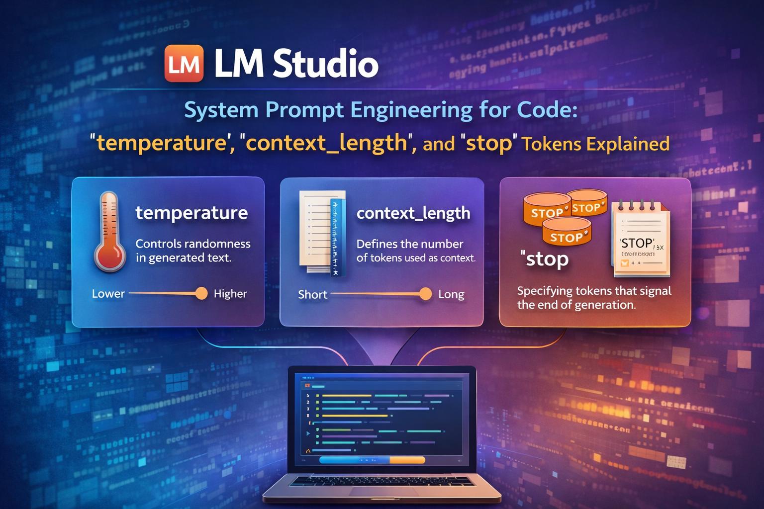LM Studio System Prompt Engineering for Code: `temperature`, `context ...