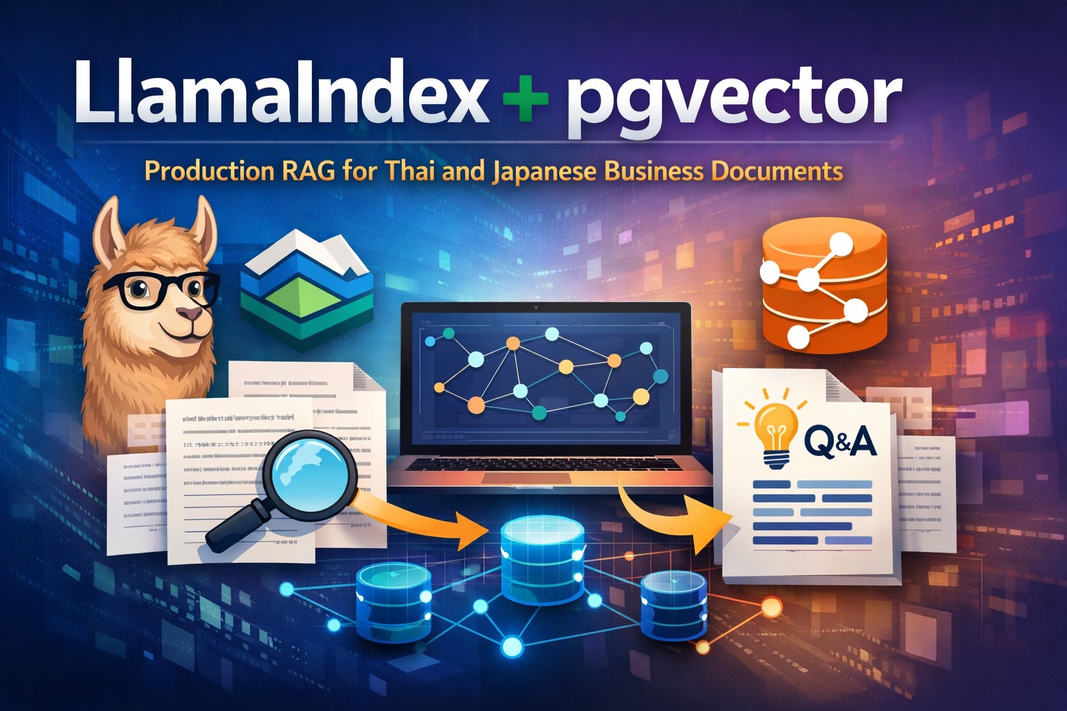 LlamaIndex + pgvector: Production RAG for Thai and Japanese Business ...