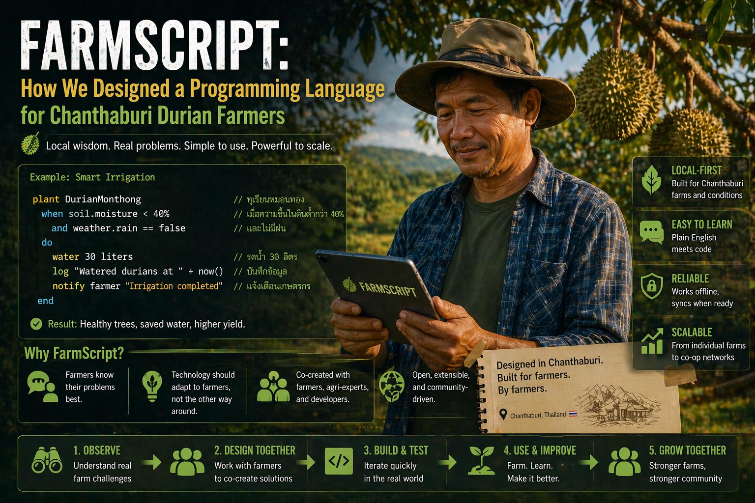 FarmScript: How We Designed a Programming Language for Chanthaburi ...