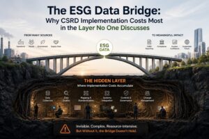 The ESG Data Bridge: Why CSRD Implementation Costs Most in the Layer No One Discusses