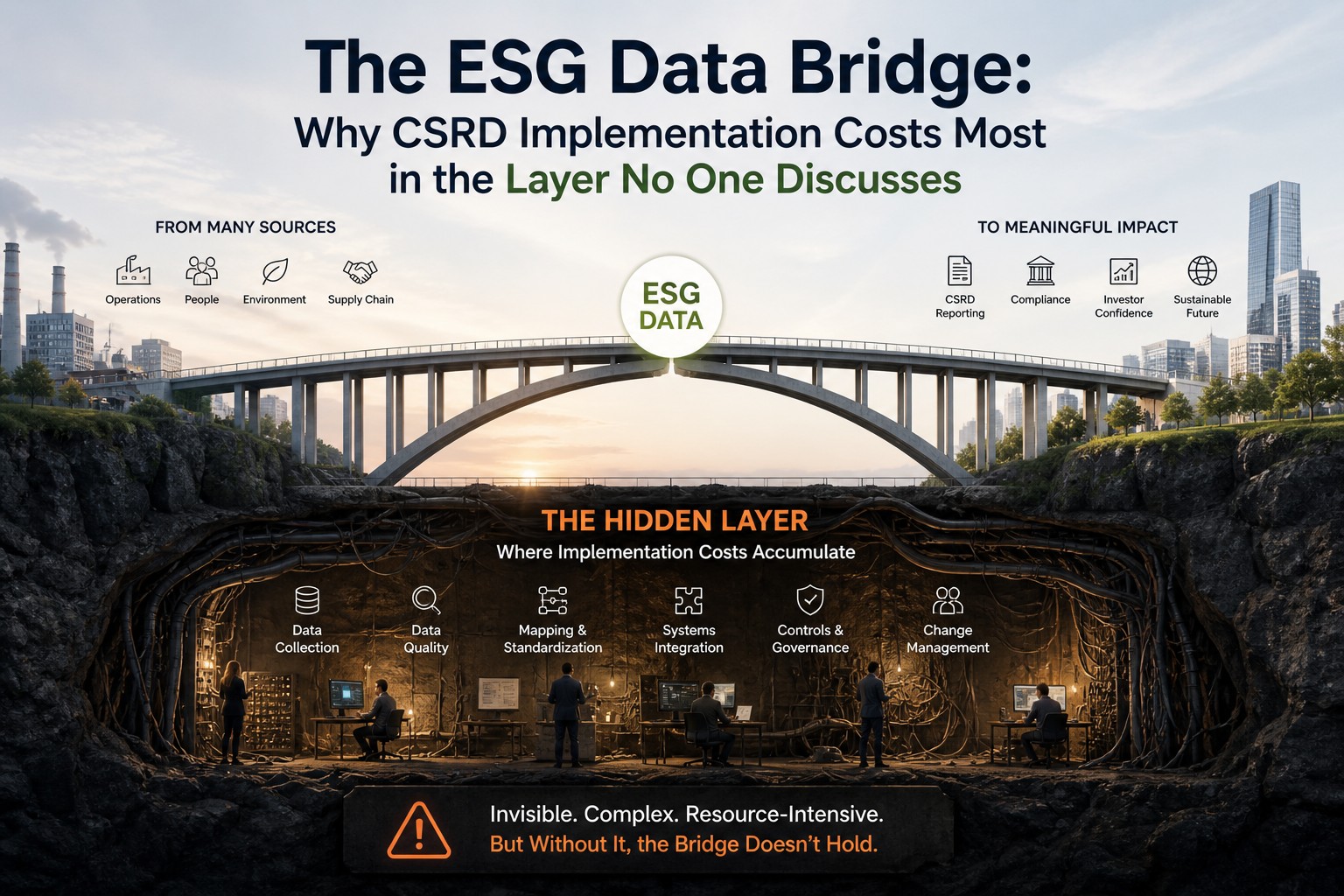ESG Data Bridge: ทำไมต้นทุนการปฏิบัติตาม CSRD ส่วนใหญ่ไปกระจุกอยู่ที่ ...